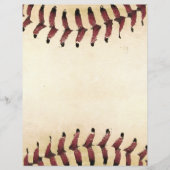 野球写真素朴記憶スクラップブック紙 (正面)