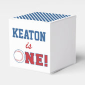 野球初の誕生日応援箱 フェイバーボックス (正面サイド)