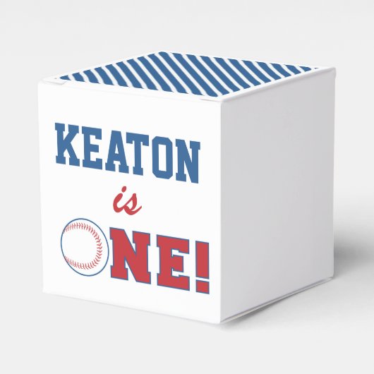 野球初の誕生日応援箱 フェイバーボックス (正面サイド)