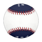 野球卒業記念ギフト 野球ボール (裏面)