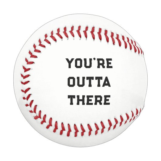 野球卒業記念ギフト 野球ボール (正面左)