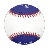 野球卒業記念ギフト 野球ボール (裏面)