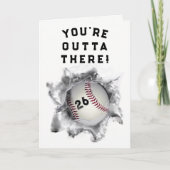 野球卒業2024 カード (正面)