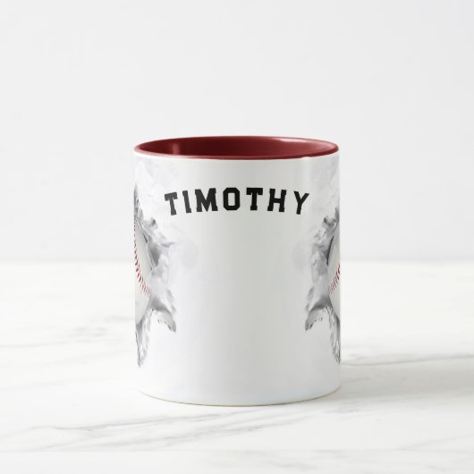 野球収集可能な マグカップ (中央)