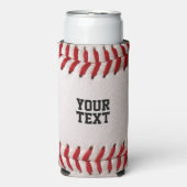 野球名パーソナライズされた前 スリム缶クーラー (Seltzer正面)