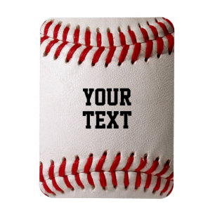 野球名パーソナライズされた前 マグネット