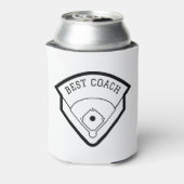 野球場ユニークのコーチ贈り物 缶クーラー (缶裏面)