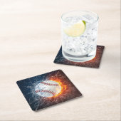 野球場 スクエアペーパーコースター (インサイチュ)