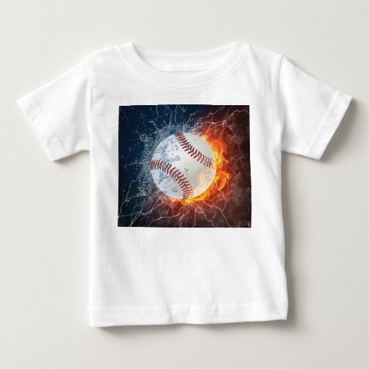 野球場 ベビーTシャツ (正面)