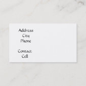 野球場 名刺 (裏面)