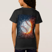野球場 Tシャツ (裏面)