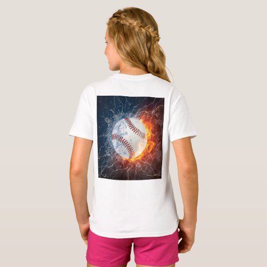 野球場 Tシャツ (裏面フル)