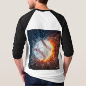 野球場 Tシャツ (裏面)