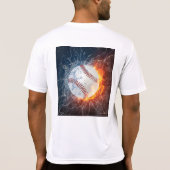 野球場 Tシャツ (裏面)