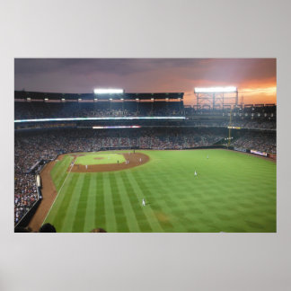 野球夜 ポスター