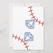 野球女子の週末旅行計画 招待状 (裏面)