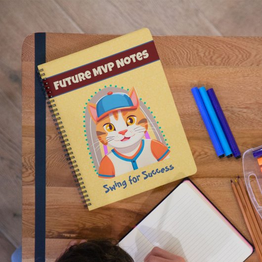 野球好きな男の子にかわいい猫の贈り物|過去記事 ノートブック