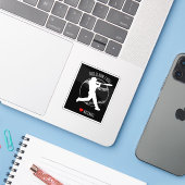 野球好きのための「野球は私の生き方」グッズ シール (ノートパソコンとiPhone)