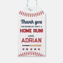 野球好き感謝していな誕生日 ギフトタグ