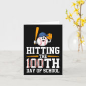 野球好き100日目を迎える カード (黄色い花)