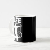 野球審判員 ベスト・アンパイア コールセーフTシャツ コーヒーマグカップ (正面左)