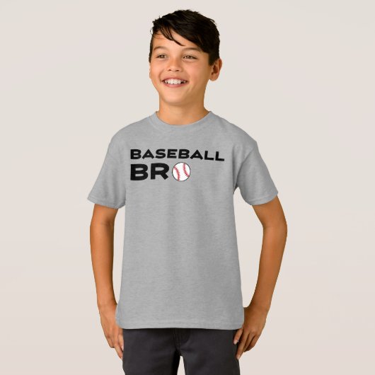 野球少年のTシャツ Tシャツ (正面フル)