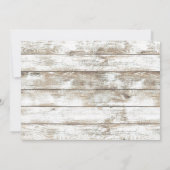 野球少年カスタムの写真1歳のパーティー 招待状 (裏面)