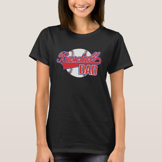 野球少年パパ 野球のコーチ Tシャツ (正面)