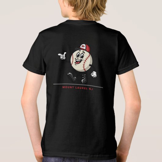 野球少年 トライブレンドＴシャツ (裏面)