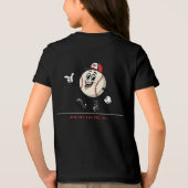 野球少年 トライブレンドＴシャツ (裏面)