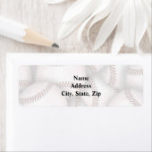 野球差出人住所ラベル ラベル (インサイチュ)