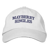野球帽 – Mayberry Singles (正面)
