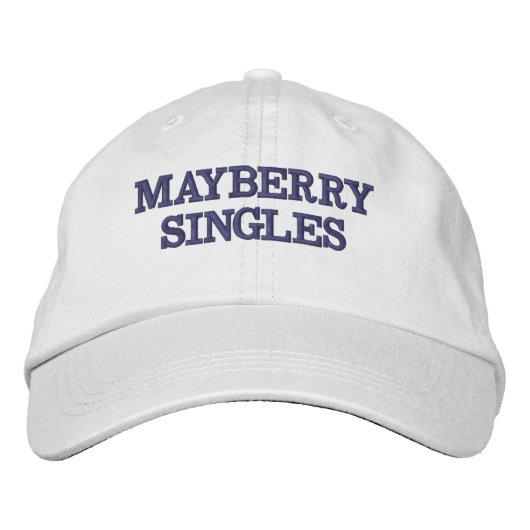 野球帽 – Mayberry Singles (正面)