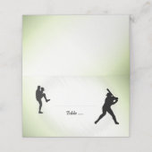 野球座席表 プレイスカード (外部開封)