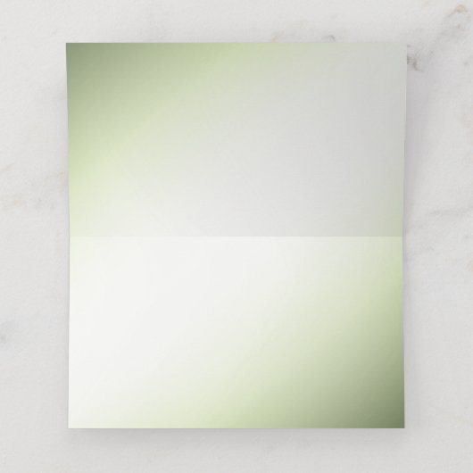 野球座席表 プレイスカード (内部開封)