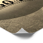 野球引用文ポスタ動揺してスタイル ポスター (角)