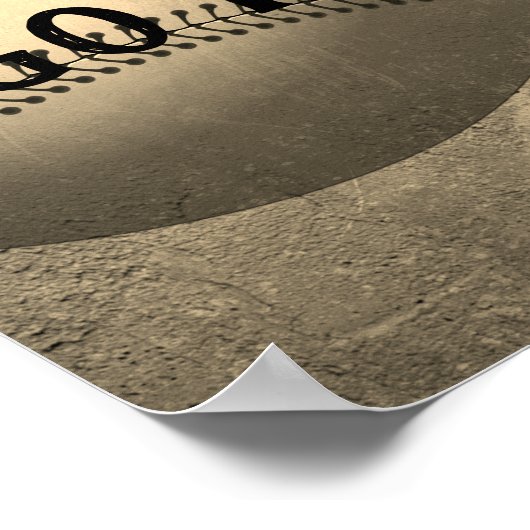 野球引用文ポスタ動揺してスタイル ポスター (角)