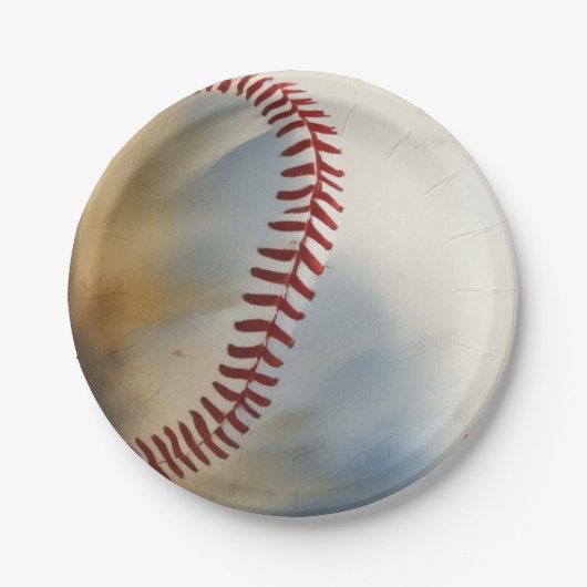 野球感動的 ペーパープレート (正面)