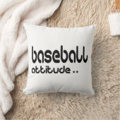 野球態度 クッション (ブランケット)