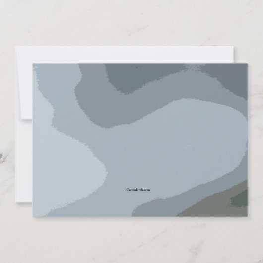 野球招待状 招待状 (裏面)