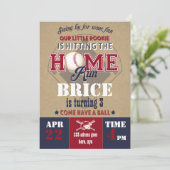 野球招待状 招待状 (スタンド正面)