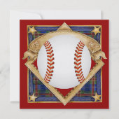 野球招待状- SRF 招待状 (正面)