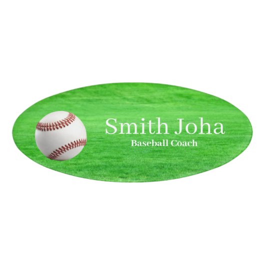 野球指導者 プロフェッショナル 名札 (正面)