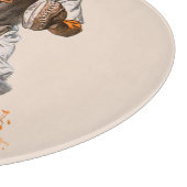 野球捕手 カッティングボード (角)