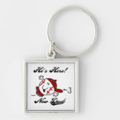 野球新しいパパTシャツとギフト キーホルダー (正面)