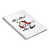 野球新しいパパTシャツとギフト ノートブック (右側)