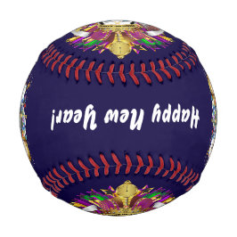 野球新年おめでとう！ 野球ボール