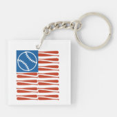 野球旗 キーホルダー (裏面)