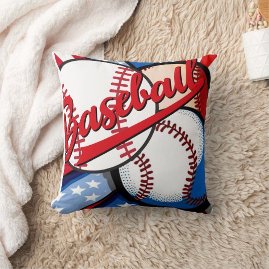 野球日 クッション (ブランケット)