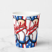 野球日 紙コップ (右)